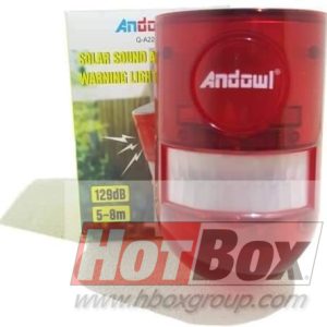 Solar Motion Sensor and Alarm
Q-A223